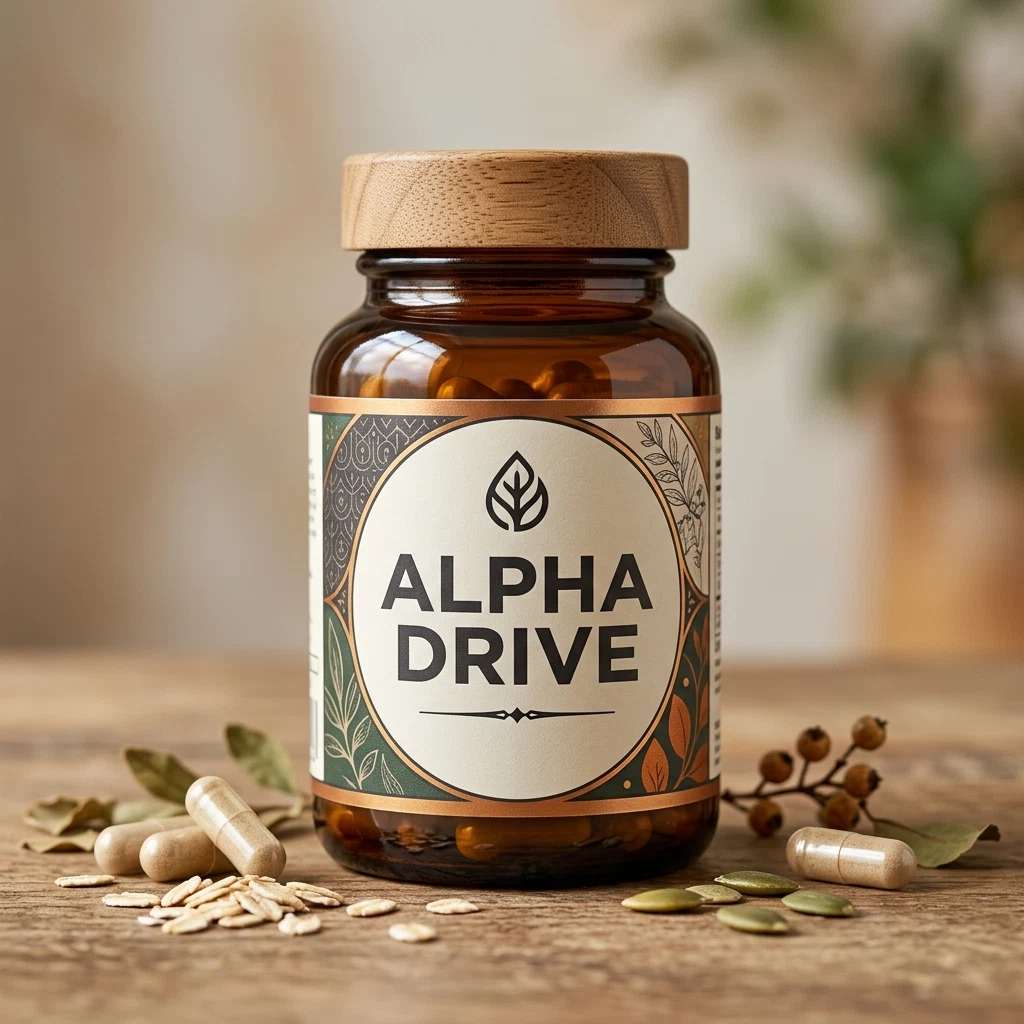 Alpha Drive kosttillskott burk 60 kapslar